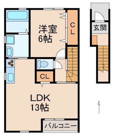 ハイツＣＬの物件間取画像